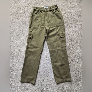 We The Free Green Cargo Jeans Womens 29